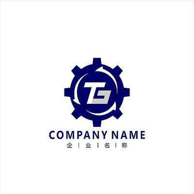 字母TG电子齿轮标志logo