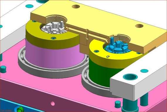 基于UG的斜齿轮脱模全3D注塑模具设计——工厂高级案例实战